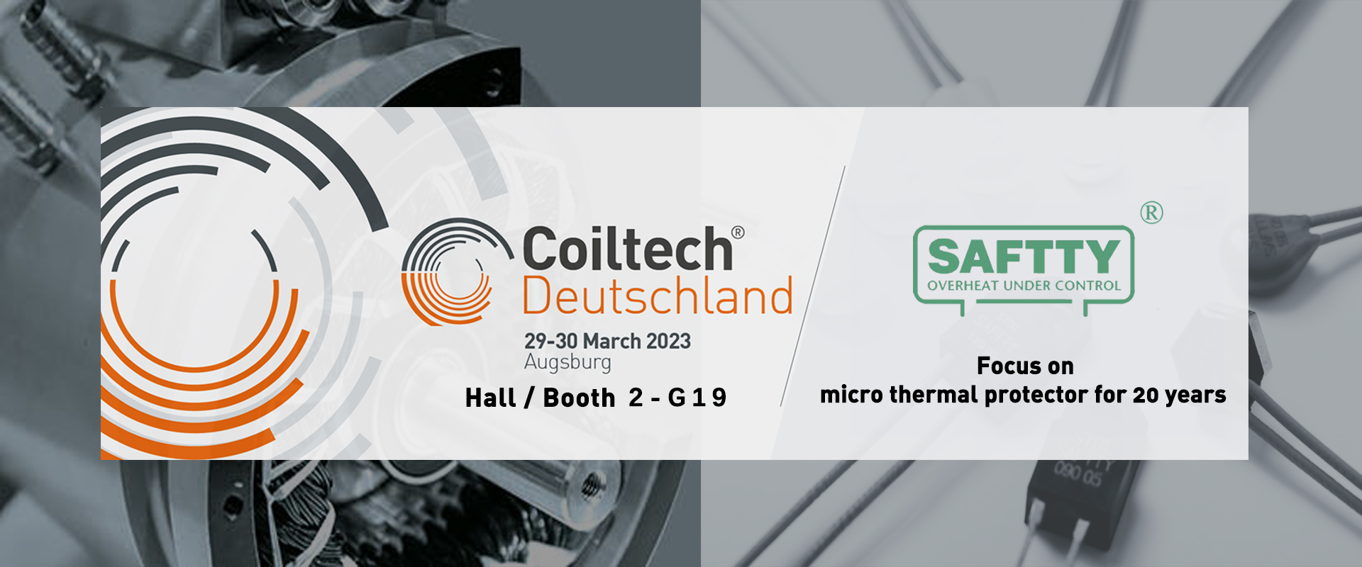 Join the Future of Thermal Protector:  See Our Latest Innovation at Coiltech 2023